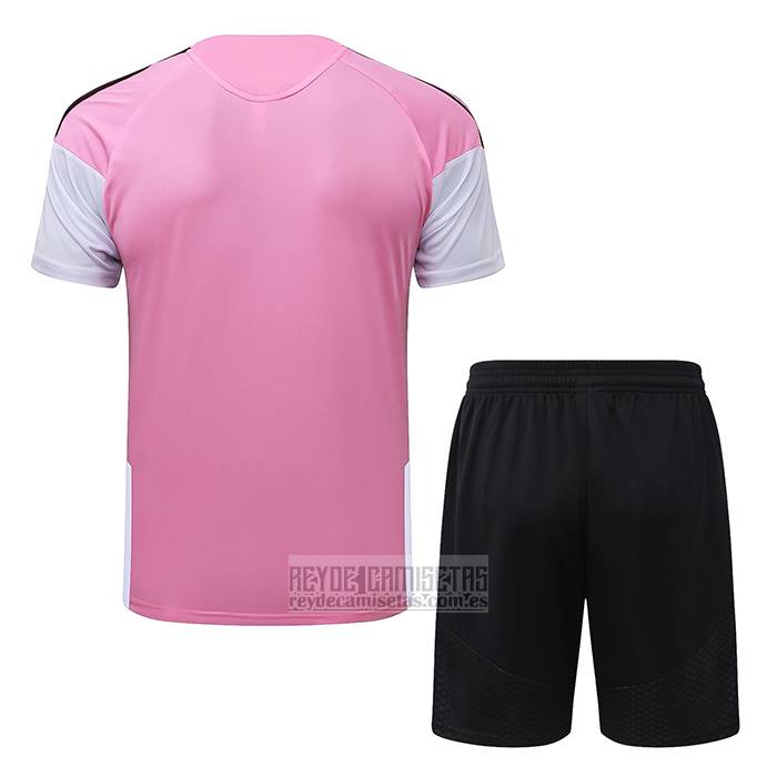 Chandal del Inter Miami Manga Corta 2026-2027 Rosa - Pantalon Corto